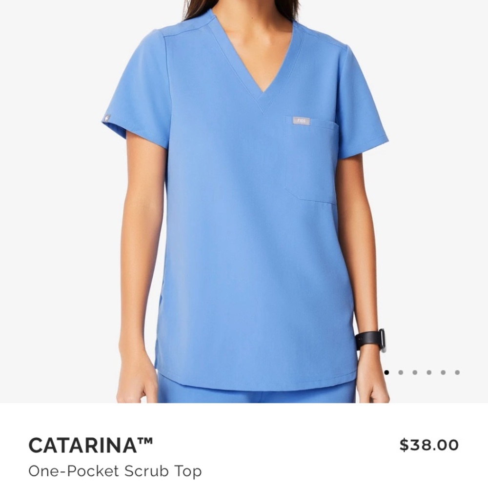 Figs Scrub Top